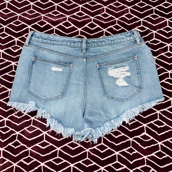 Distressed Denim shorts - Picture 6 of 7